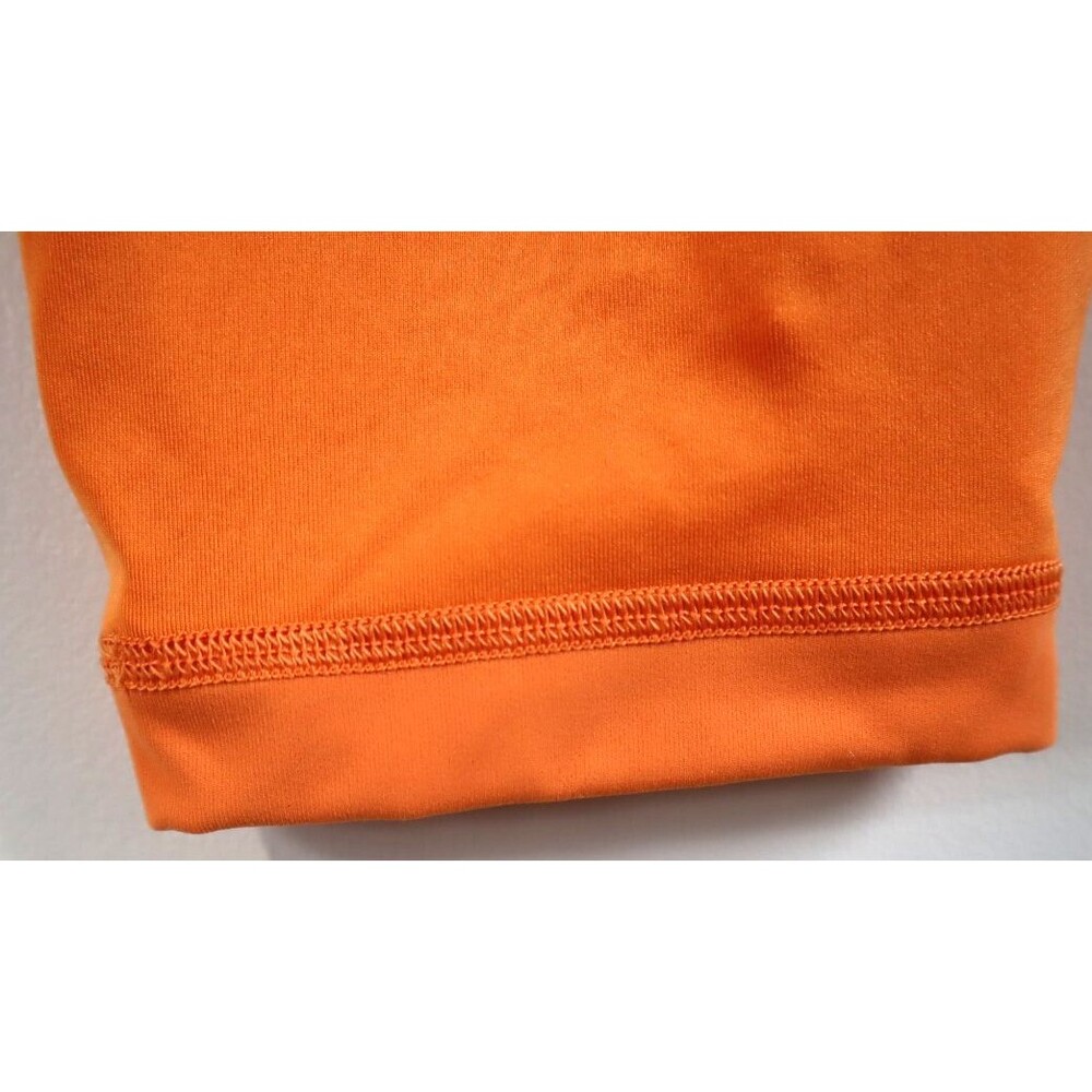 Lululemon Women's Wunder Under High Rise Luxtreme Croppe Tights Sz12 Orange Soda - Picture 14 of 15